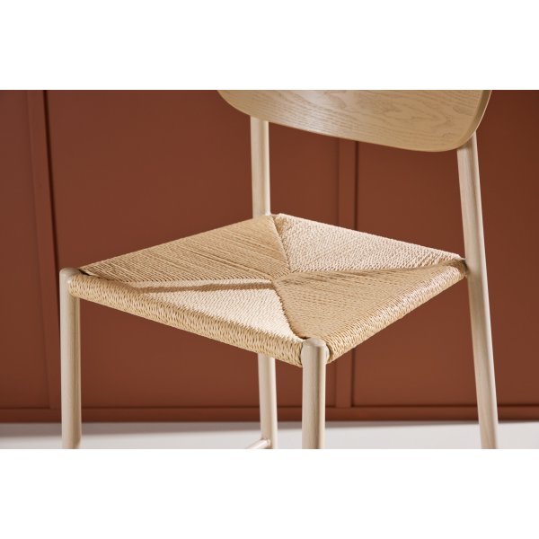 Polly-baarijakkara - beige/valkoinen