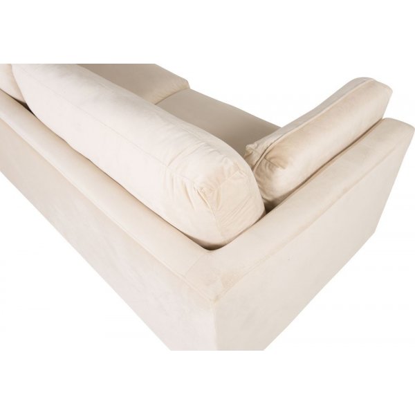 Savannah sohva - Beige sametti Savannah sohva - Beige sametti