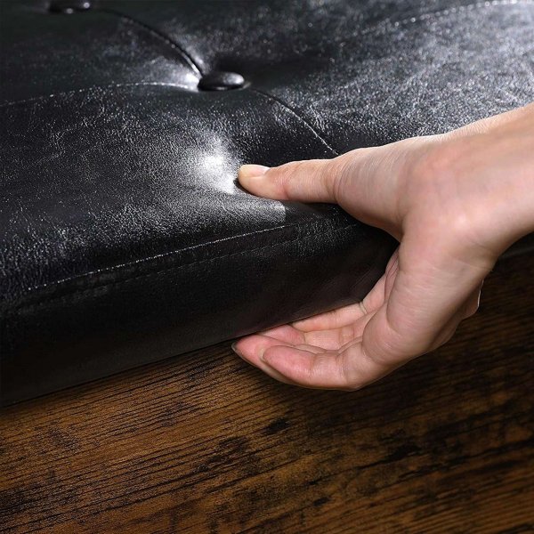 Tomas eteisen penkki 70 cm - Ruskea/musta