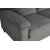 Atlas 3-istuttava harmaa sohva korkealla selknojalla + Huonekalujen hoitosarja tekstiileille