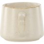 Aktiivinen teekuppi 9 cm - beige/musta