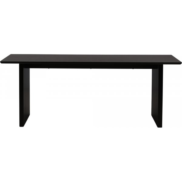 Vail ruokapöytä 200 x 100 cm - Musta Vail ruokapöytä 200 x 100 cm - Musta