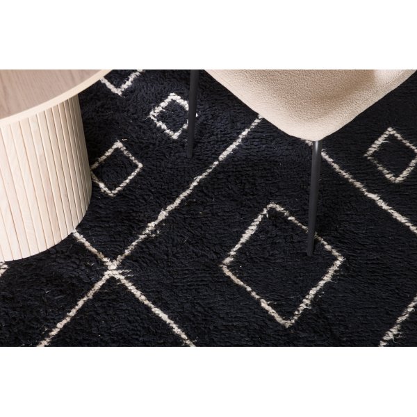 David-villamatto - Musta/valkoinen David-villamatto - Musta/valkoinen