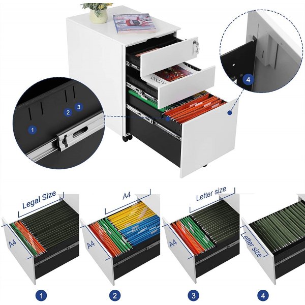 Sililaatikko 52 x 39 cm - Valkoinen