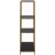 Seaford kirjahylly 77x114 cm - Musta/kulta