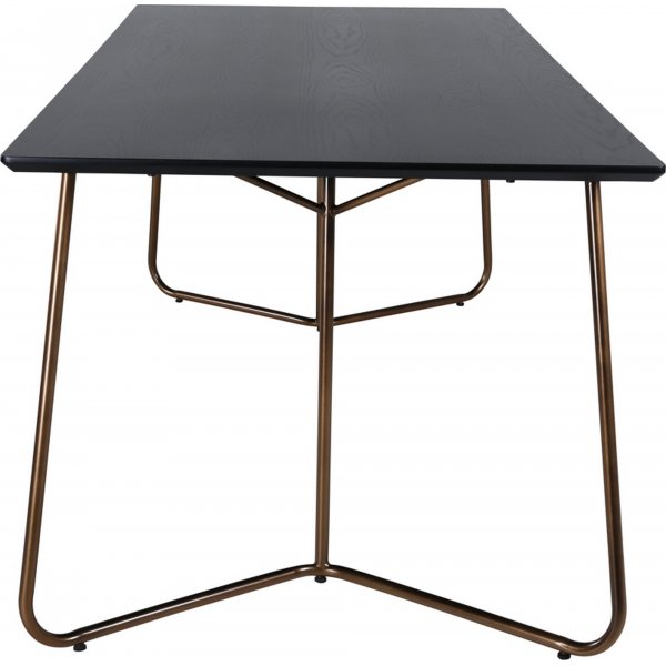 Cardinal ruokapöytä 190 cm - Musta/kupari Cardinal ruokapöytä 190 cm - Musta/kupari