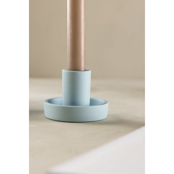 Ceco kynttilänjalka - Vaaleansininen Ceco kynttilänjalka - Vaaleansininen