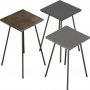 Luiz-pyt 29 x 29 cm - Harmaa/tummanharmaa/pronssi