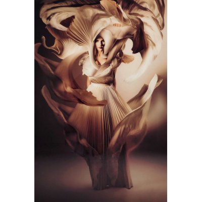 Lasimaalaus - Panta Rei Blonde - 80x120 cm