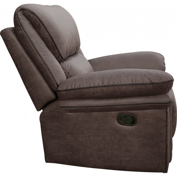 Riverdale mekanisminojatuoli - Ruskea (Mikrokuitu) + Huonekalujen puhdistus Riverdale mekanisminojatuoli - Ruskea (Mikrokuitu) + Huonekalujen puhdistus