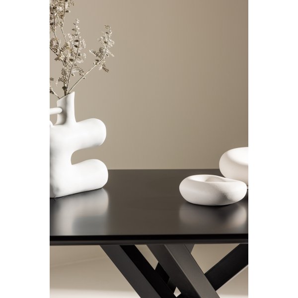 Piazza sohvapöytä 100 x 60 cm - Musta Piazza sohvapöytä 100 x 60 cm - Musta