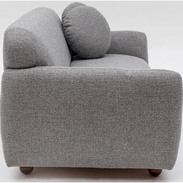 Eddy 3-istuttava sohva - vaaleanharmaa Eddy 3-istuttava sohva - vaaleanharmaa