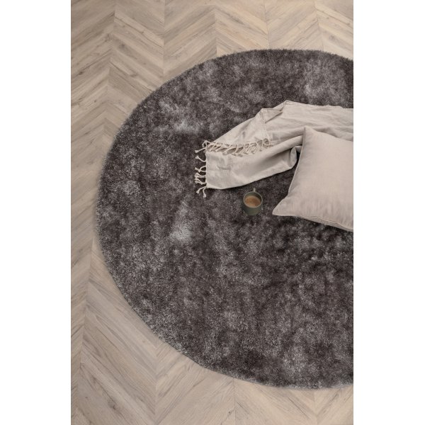 Kiiltv matto - harmaa