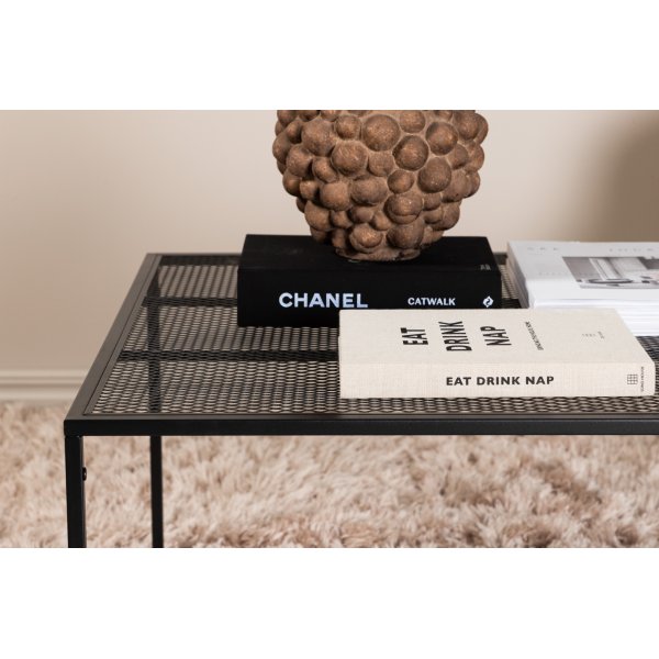 Netz sohvapöytä 80 x 80 cm - Musta Netz sohvapöytä 80 x 80 cm - Musta