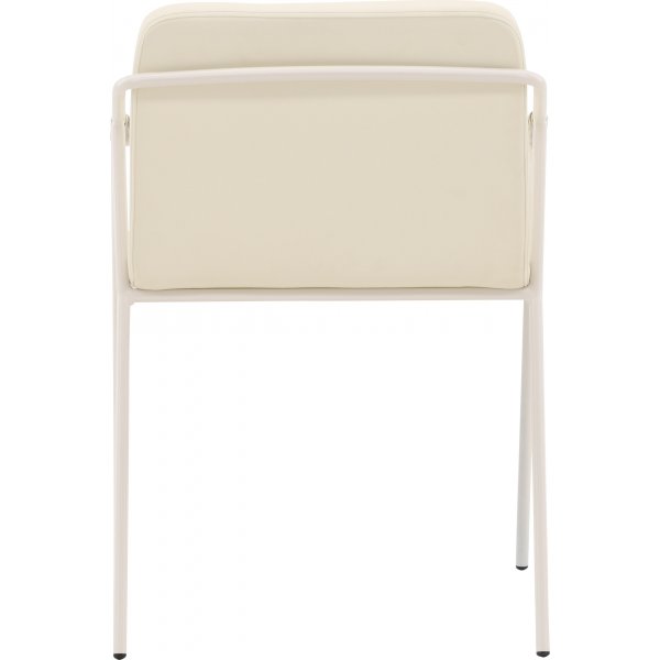 Kierretty ruokatuoli - beige