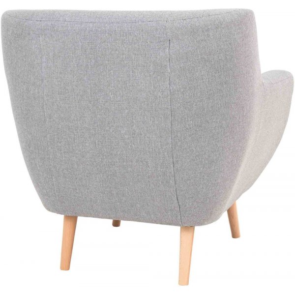 Monte-nojatuoli - vaaleanharmaa/pyökki Monte-nojatuoli - vaaleanharmaa/pyökki