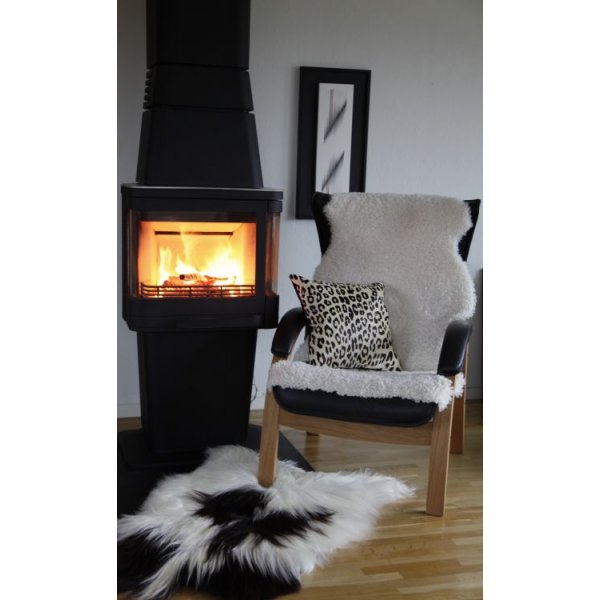 Curly lampaannahka - 95x55 cm - Tummanharmaa Curly lampaannahka - 95x55 cm - Tummanharmaa