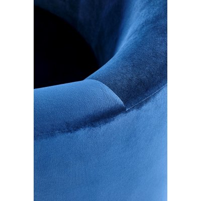 Seal-nojatuoli - Sininen sametti