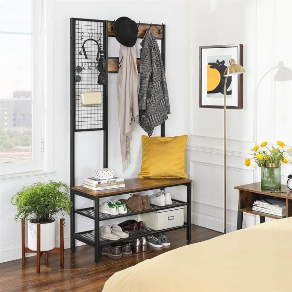 Kersanttiaulakalusteet - Ruskea/musta