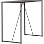 Brea bar pyt 120 x 60 cm - Musta