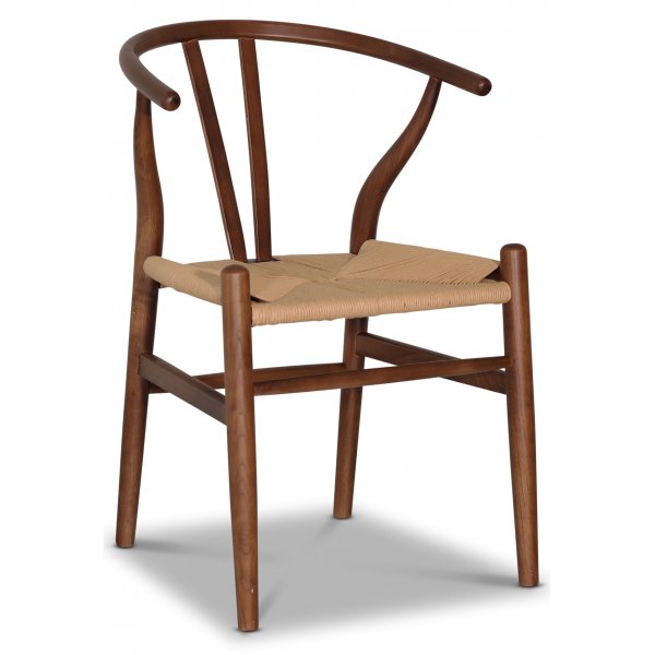 PiPi ruokailuryhm soikea ruokapyt 240 cm phkin + 6 Brandon ruokatuolia - Walnut + 6.00 x Tuolin tyyny