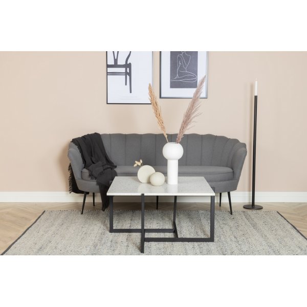 Ballini 3-istuttava sohva - harmaa Ballini 3-istuttava sohva - harmaa