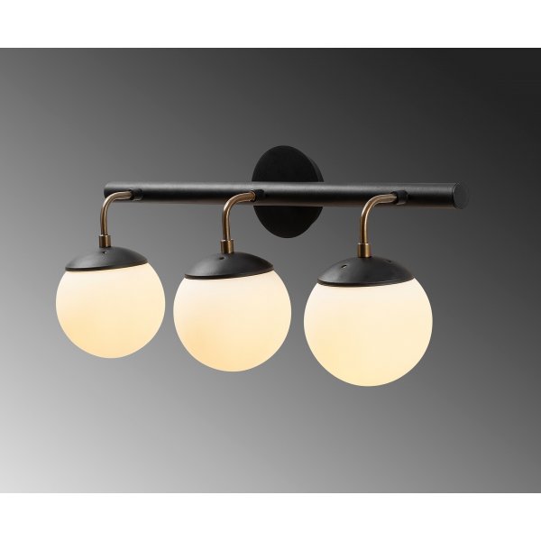 Gondola seinävalaisin 3031 - Musta/valkoinen Gondola seinävalaisin 3031 - Musta/valkoinen