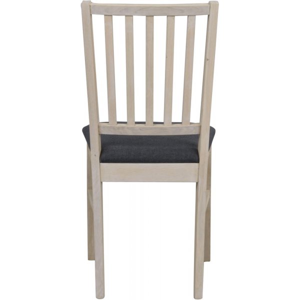 Scarlett-tuoli - Whitewash-tammi/harmaa