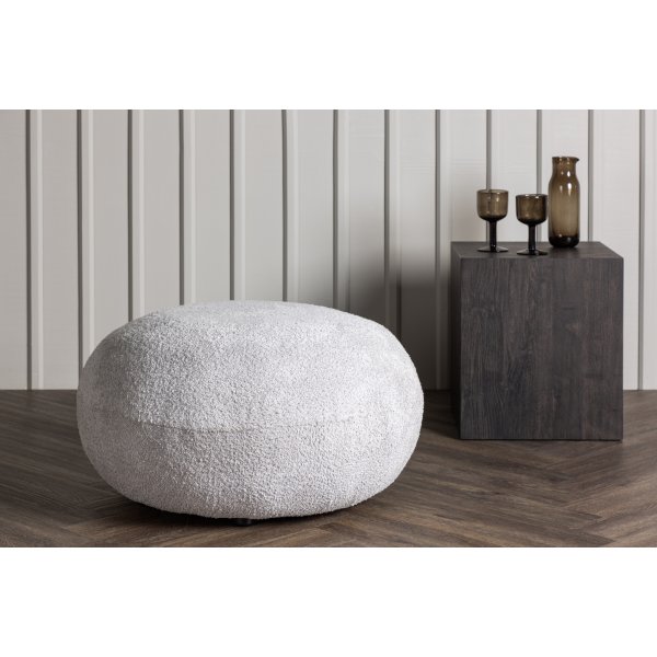 Bologna Pouf - vaaleanharmaa Bologna Pouf - vaaleanharmaa
