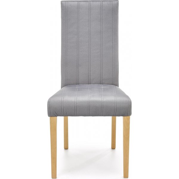 Tuoli Heather - Harmaa samettia & puuta Tuoli Heather - Harmaa samettia & puuta