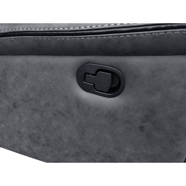 Riverdale-nojatuoli, recliner - Harmaa (Mikrokuitu)