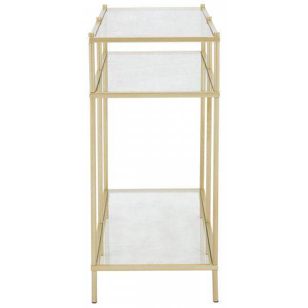 Tiffany Inca -sivupöytä - Messinki Tiffany Inca -sivupöytä - Messinki