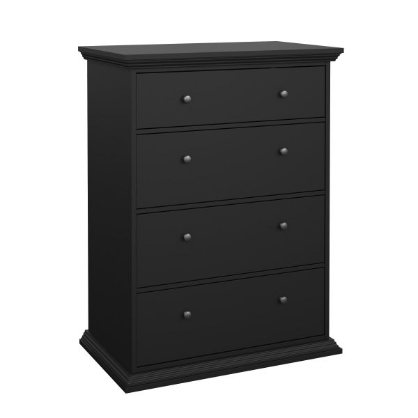 North-lipasto, jossa 4 laatikkoa - Mattamusta