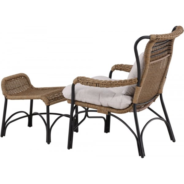 Loreto nojatuoli - musta Loreto nojatuoli - musta