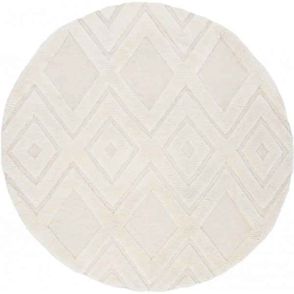 Dahlia-villamatto - Valkoinen Dahlia-villamatto - Valkoinen