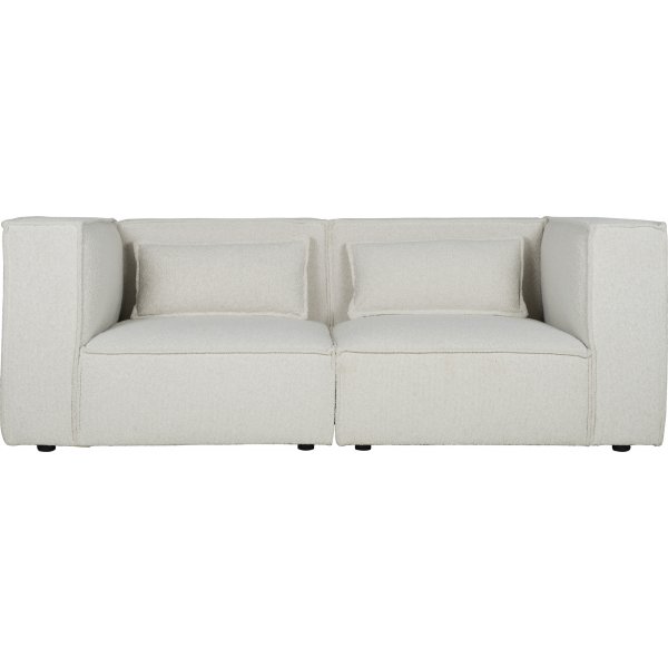 Nees modulaarinen bouclé-sohva - 2-istuttava bouclé-sohva Nees modulaarinen bouclé-sohva - 2-istuttava bouclé-sohva