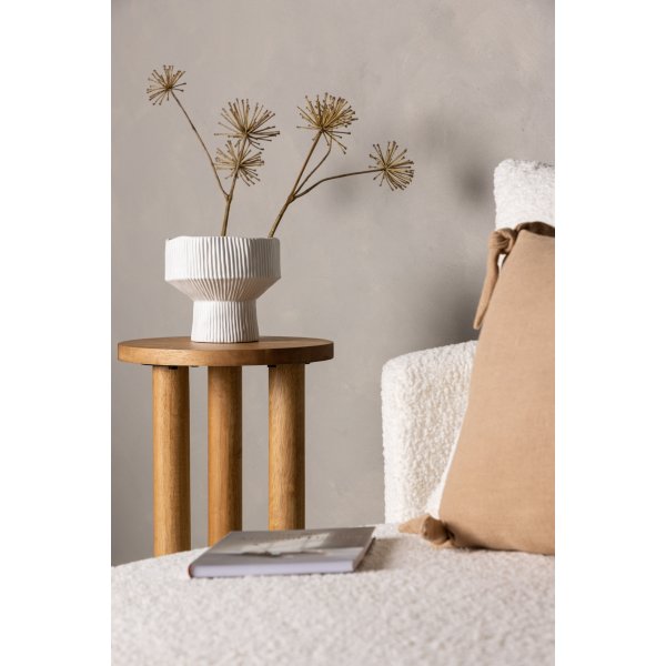 Duxbury sivupöytä Ø35 cm - Tammi Duxbury sivupöytä Ø35 cm - Tammi