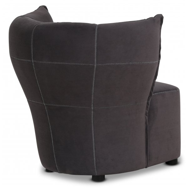 Nojatuoli Silhouet design by Troels - Tummanharmaa Nojatuoli Silhouet design by Troels - Tummanharmaa