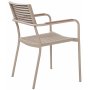 Pinottava ulkotuoli beige - Pino
