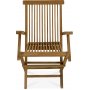 Ulkoryhm: 6 tuolia ja ruokapyt 210 x 90 cm tiikki - Salt