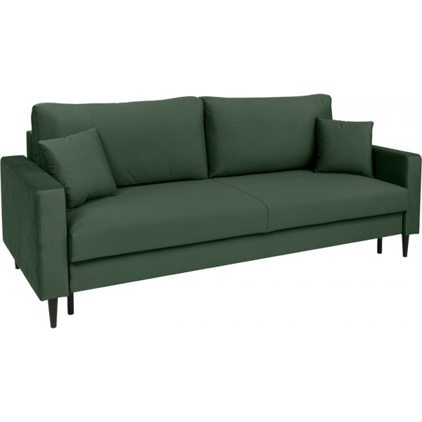 Rimi 3-istuttava vuodesohva - Vihreä Rimi 3-istuttava vuodesohva - Vihreä