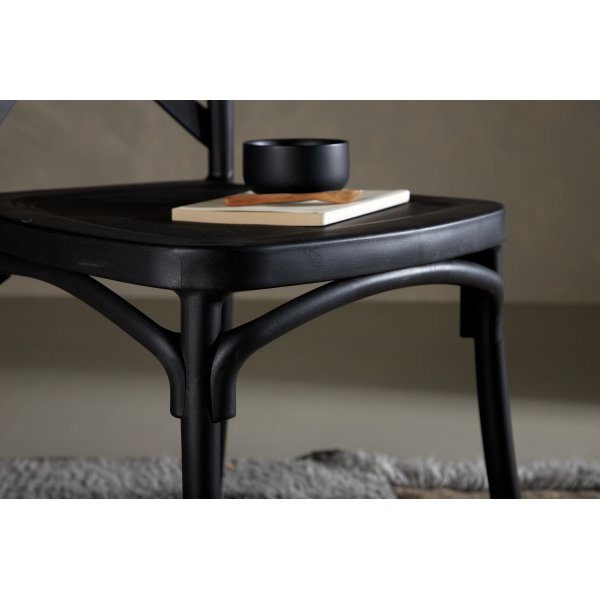 Crosett ruokatuoli - musta