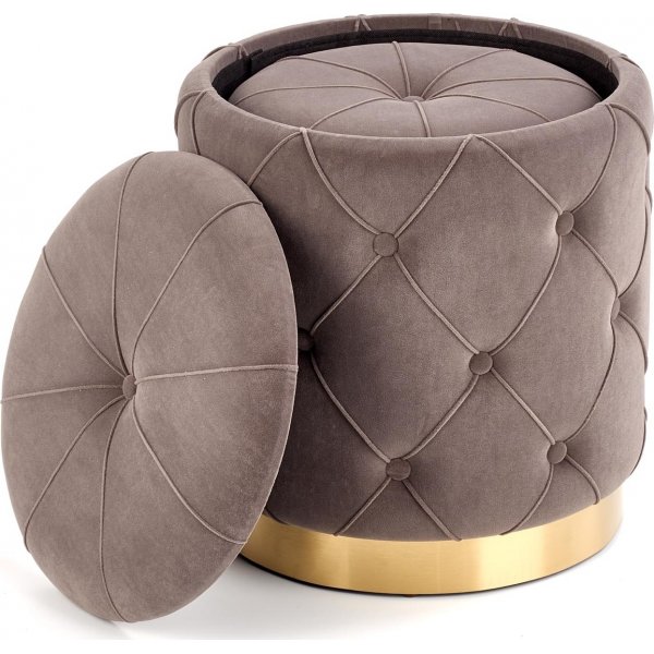 Hitch pouf - harmaa