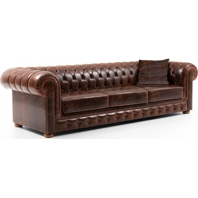 Kuponki 4-istuttava sohva - ruskea