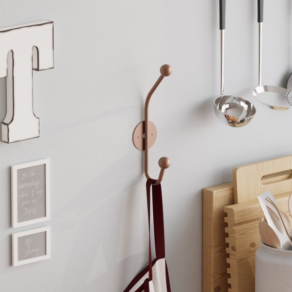 Rhino vaateripustin - kupari Rhino vaateripustin - kupari