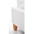 Batol-sngyn runko 160x200 cm valkoista tekonahkaa + Huonekalujen jalat