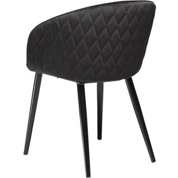 Kaksinojatuoli - musta