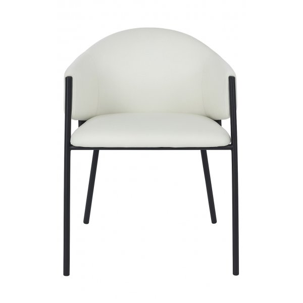 Ruokapöydän tuoli beige kangas - Stacey + Huonekalujen jalat Ruokapöydän tuoli beige kangas - Stacey + Huonekalujen jalat