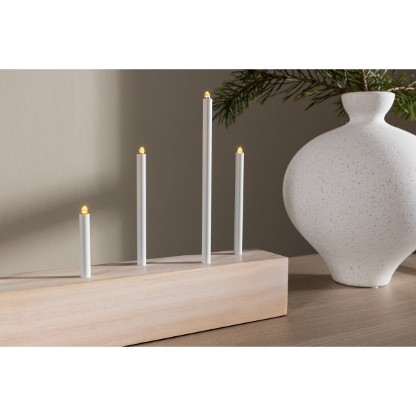 Kungsberget pöytävalaisin - Whitewash Kungsberget pöytävalaisin - Whitewash