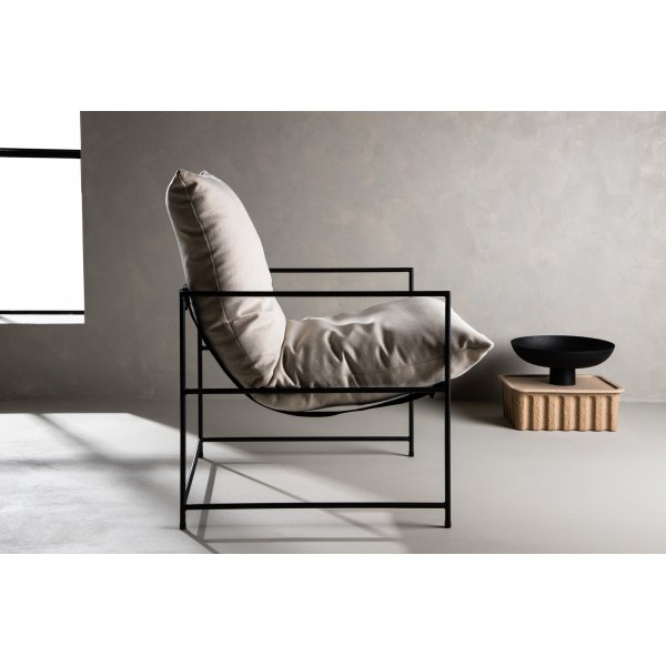 Sedalia-nojatuoli - valkoinen